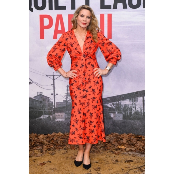 ASOS Dresses & Skirts - Asos Satin tie front midi dress